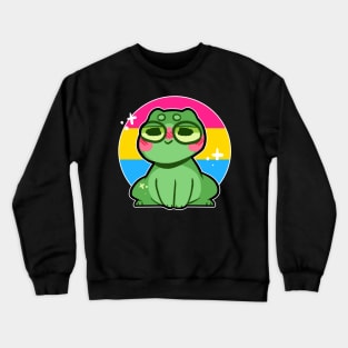 pride frog- Pansexual Variant Crewneck Sweatshirt